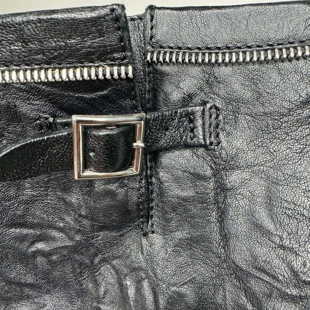 Jimmy Choo Dakar Crinkled Leather Mid Calf Boots -Luxury and Style in Every Step - Picture 6 of 10